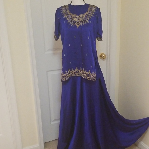 Dresses & Skirts - Boutique 3 Pc Handmade Lengha Ball Gown Maxi Skirt